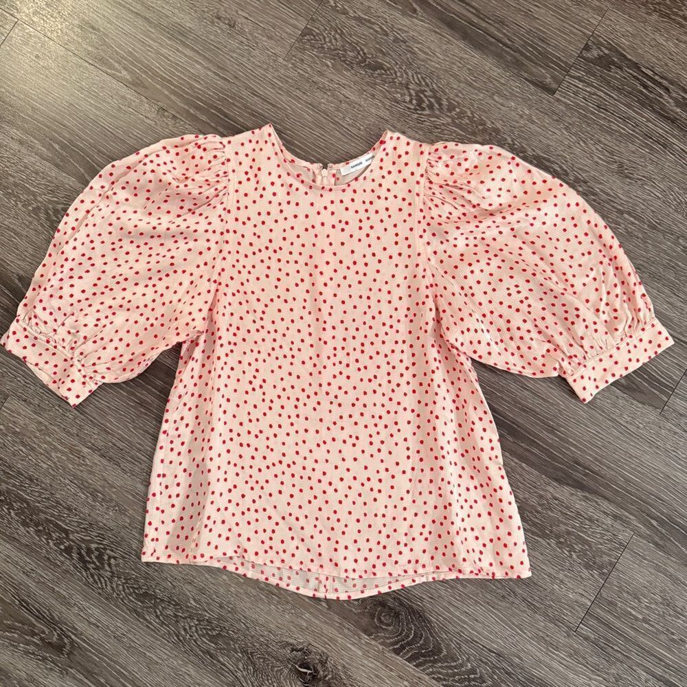 Samsoe Samsoe Celestina Pearl Drops Blouse